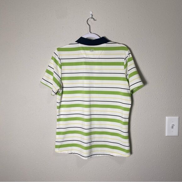 Cutter & Buck Green Bay Packers CB Dry Tec Striped Polo Shirt Men's Size Large - Picture 6 of 16